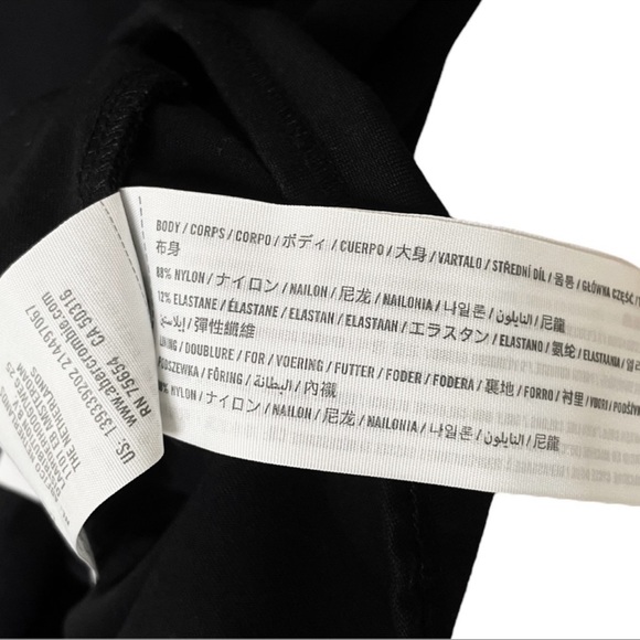 Abercrombie & Fitch Long Sleeve Bodysuit | Black | Medium - Picture 9 of 9